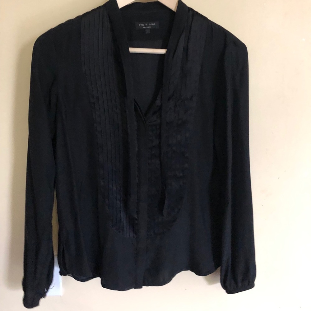 Rag & bone 100% silk blouse